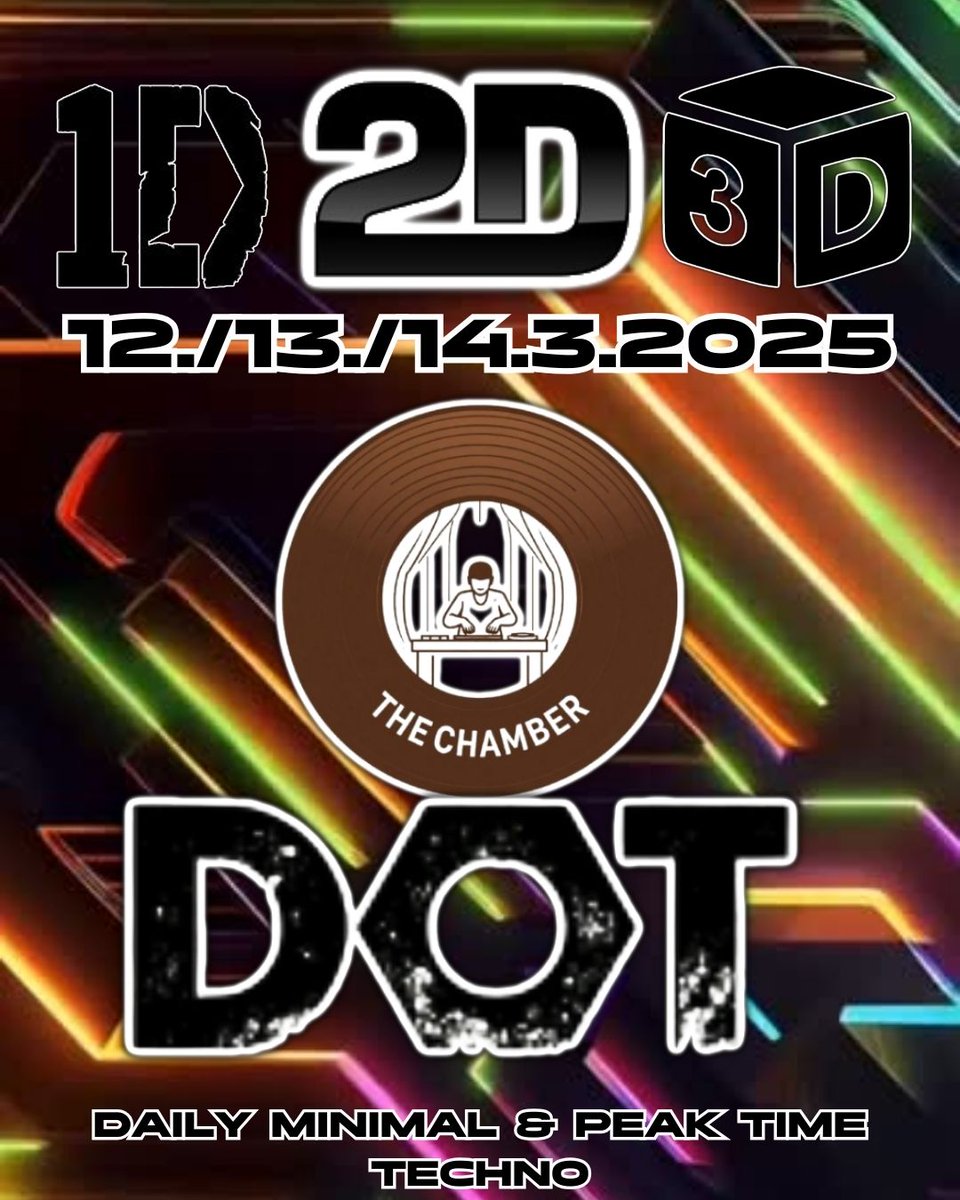 Ofsupercluster's tweet photo. Moin
Mi/Do/Fr
12./13./14.3.2025
Finest minimal, &amp; driving peak  techno
Im DOT CLUB Hamburg
Friedrichstr 8 https://t.co/dY2wuPDV2H