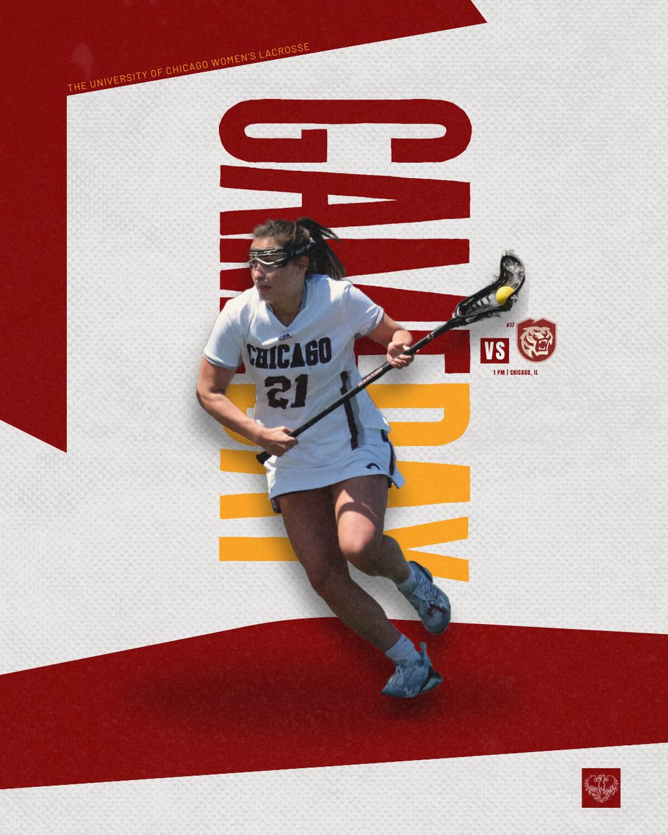 🥍 WOMEN’S LACROSSE | GAME DAY

 Back at our 🏠 for some Saturday action

#MaroonMade #d3wlax