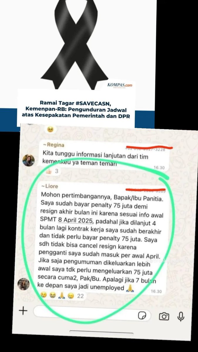 Psg_1d's tweet photo. Kalau mau mundur harusnya dari sebelum tes kesehatan pak bu. Kasihan bapak ibu p3k yg sdh terlanjur tes kesehatan dgn biaya sekitar 700an tp batal jd asn krna umurnya keburu pensiun 2026 nnti. Ksihan jg org2 yg sdh terlanjur resign #SAVECASN2024 #TOLAKKEBIJAKANTMTSERENTAK https://t.co/rCu2llSiwR