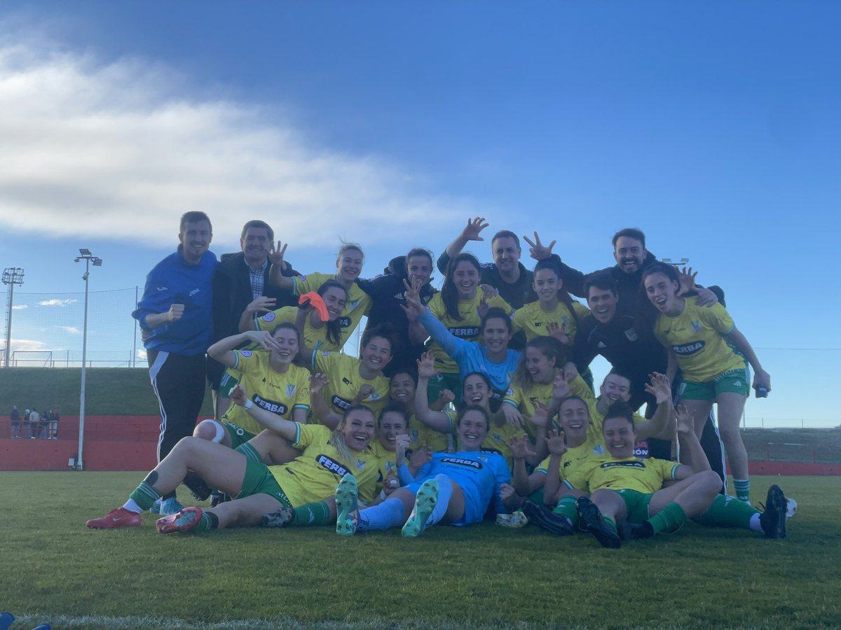 2RFEF FEMENINA 

Sábado de +3, cuánto tiempo sin esa sensación