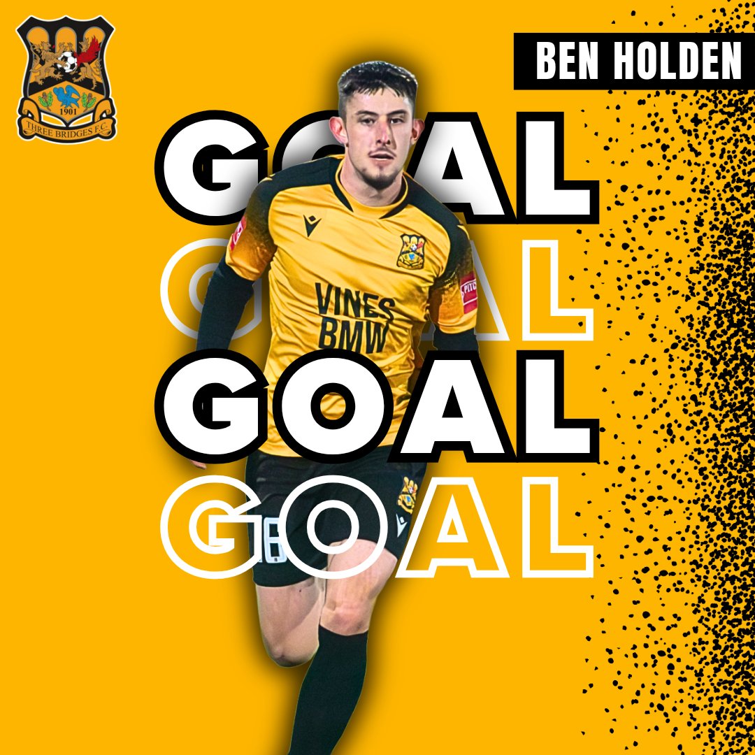 ThreeBridgesFC's tweet photo. GOAL: THREE BRIDGES 3-2 Sittingbourne - Ben Holden (90+1' pen) #IsthmianLeague https://t.co/SG2f8MB1j8