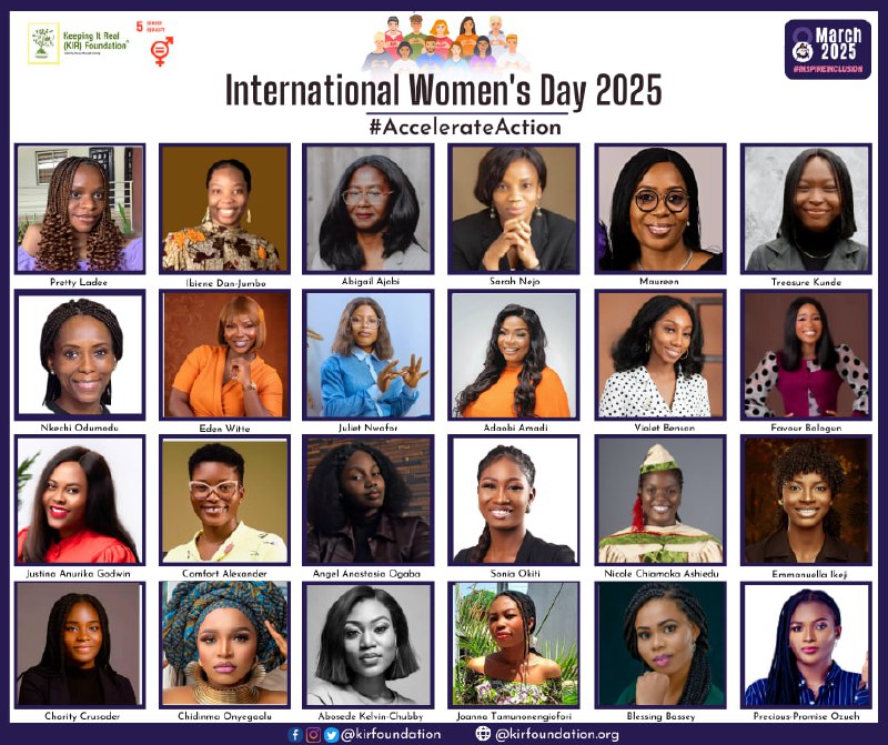 kirfoundation's tweet photo. #Happy #InternationalWomenDayIt is #WomenHistoryMonth! We #celebrate the phenomenal #women in our lives who #AccelerateAction by creating a #positive impact! On #IWD2025,
@kirfoundation
#appreciates you for #inspiring us every day! #ThankYou for always being there for us! #SDG5 https://t.co/t1ZzLHfLOJ