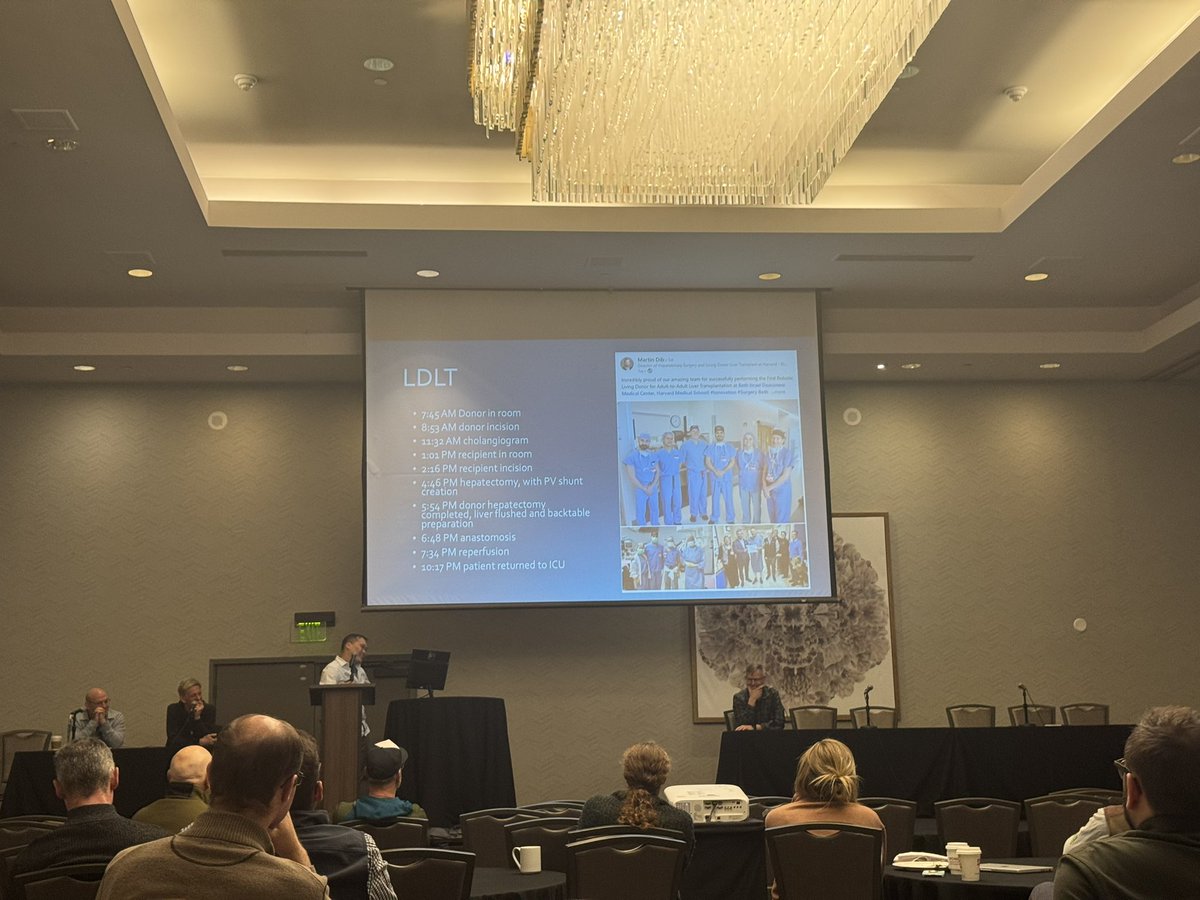 Fantastic debate this morning on Value based care in Liver Transplantation. Thought provoking points shared by Dr. Biggins and Dr. Lee. They even quoted <a href="/BIDMChealth/">BIDMC</a>’s twitter!

#CIT25