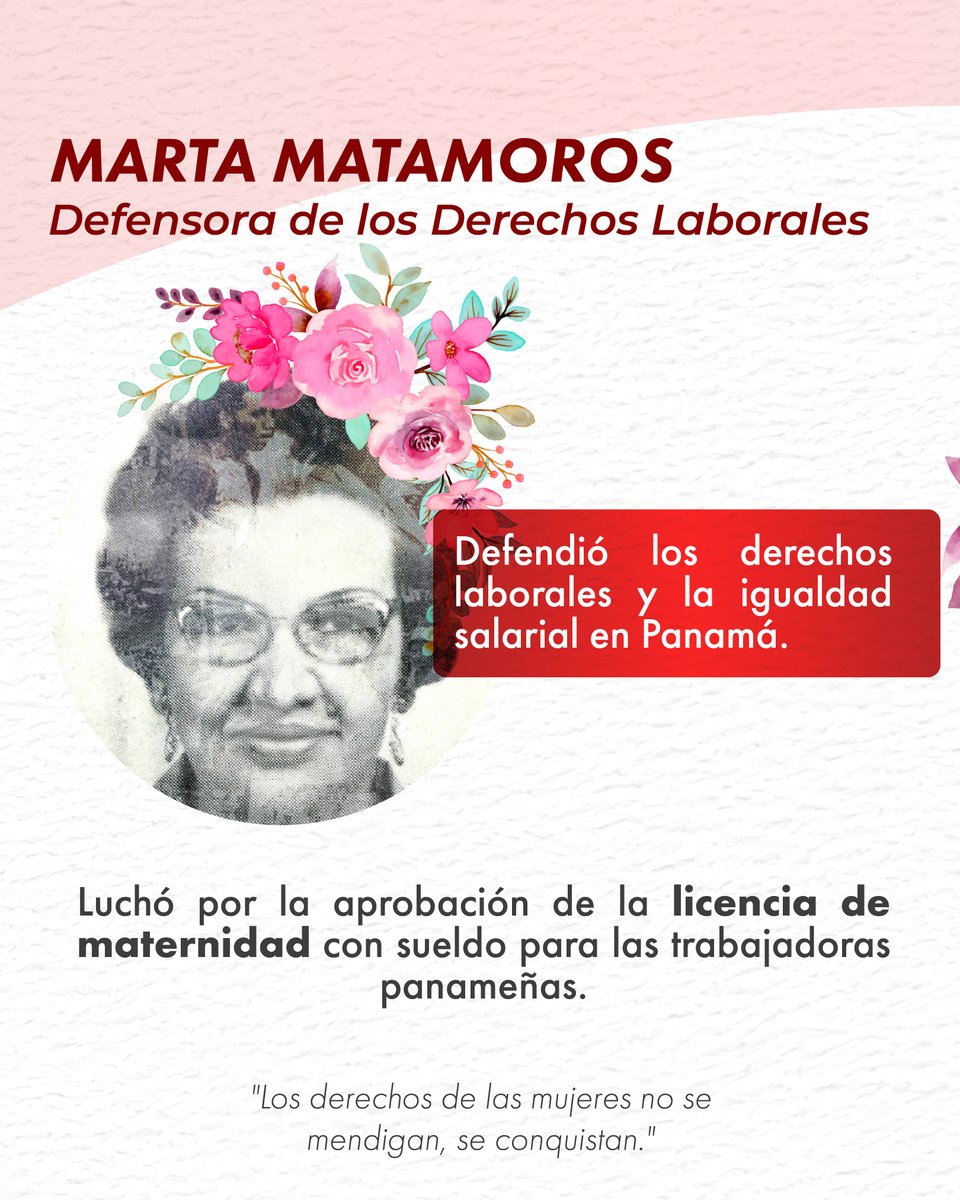 UAMPTY's tweet photo. Día Internacional de la Muje4
A lo largo de la historia, las mujeres panameñas han dejado una huella imborrable en diferentes ámbitos: educación, ciencia, política, arte, salud y mucho más. Su esfuerzo, liderazgo y dedicación han sido clave en la construcción de un mejor país. https://t.co/XxhwnLJ2p1