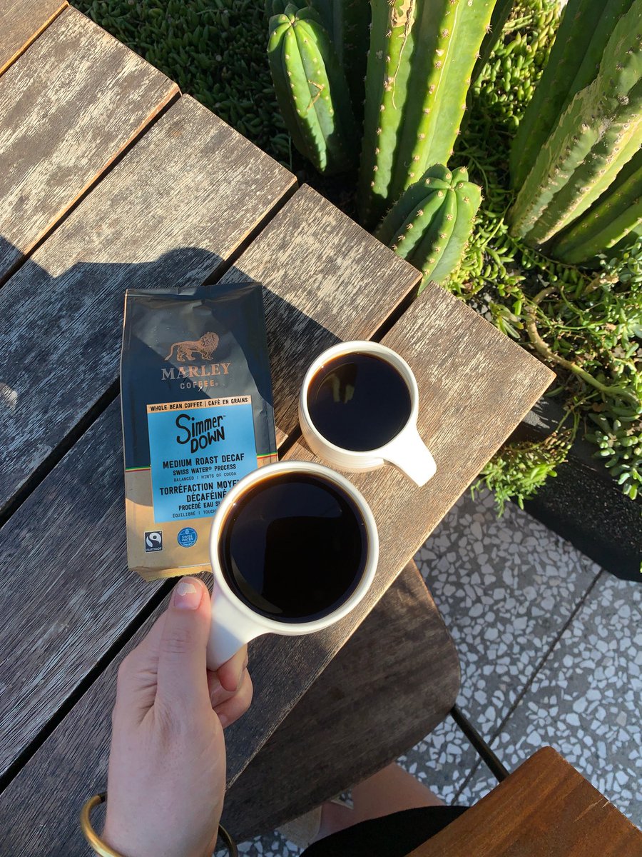 Marley Coffee (@marleycoffee) on Twitter photo Where calm meets flavour in perfect harmony. ☕✨ Our <a href="/swisswater/">Swiss Water® Decaf</a> process decaf delivers all the rich character you crave: velvety cocoa notes and warming spices, without the caffeine that keeps you up.
#MarleyCoffee #MindfulMoments #SwissWaterDecaf #Decaf Where calm meets flavour in perfect harmony. ☕✨ Our <a href="/swisswater/">Swiss Water® Decaf</a> process decaf delivers all the rich character you crave: velvety cocoa notes and warming spices, without the caffeine that keeps you up.
#MarleyCoffee #MindfulMoments #SwissWaterDecaf #Decaf