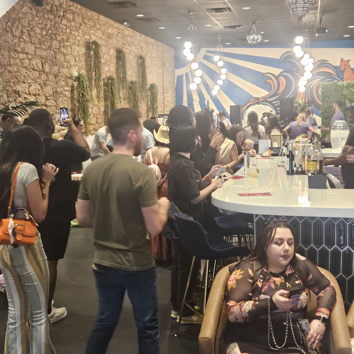 bachelorbux's tweet photo. Swift fit event was great start to the day #sxfree #sxnoms non alcoholic #sxdrinks no #sxlines
@swiftfitevents #sxsw and @janus_criterion has insane long lines that moves very slow #sxsw https://t.co/H3wptPwKiD
