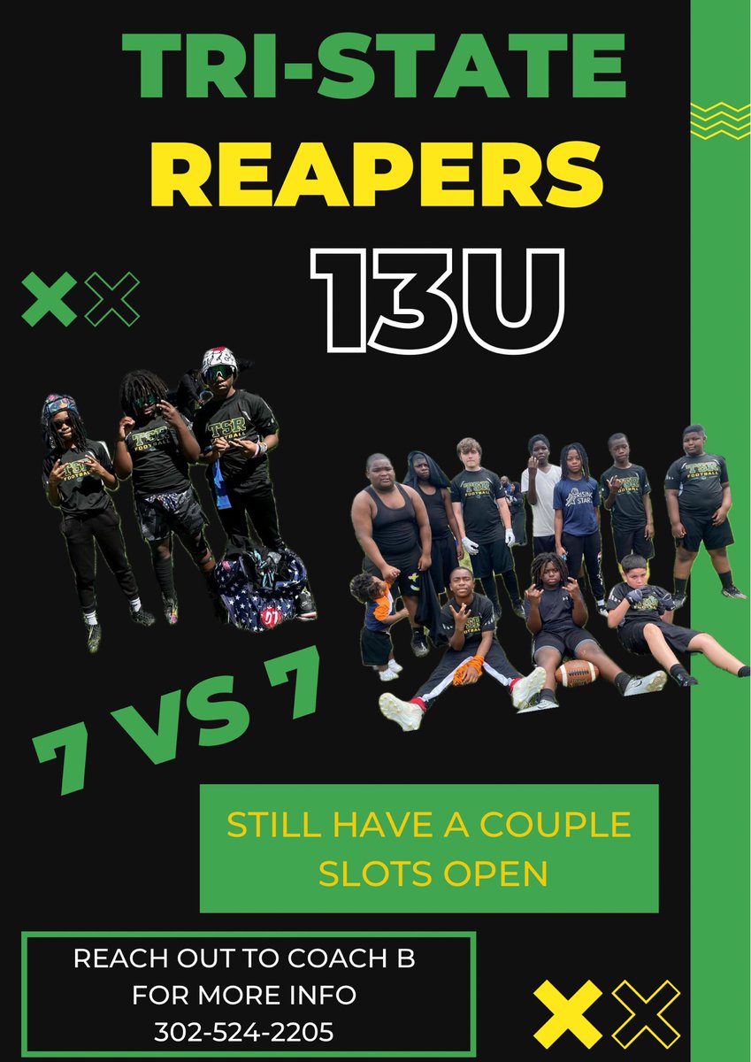 Slots still available!💯🔥🔥❗️🏈🏈