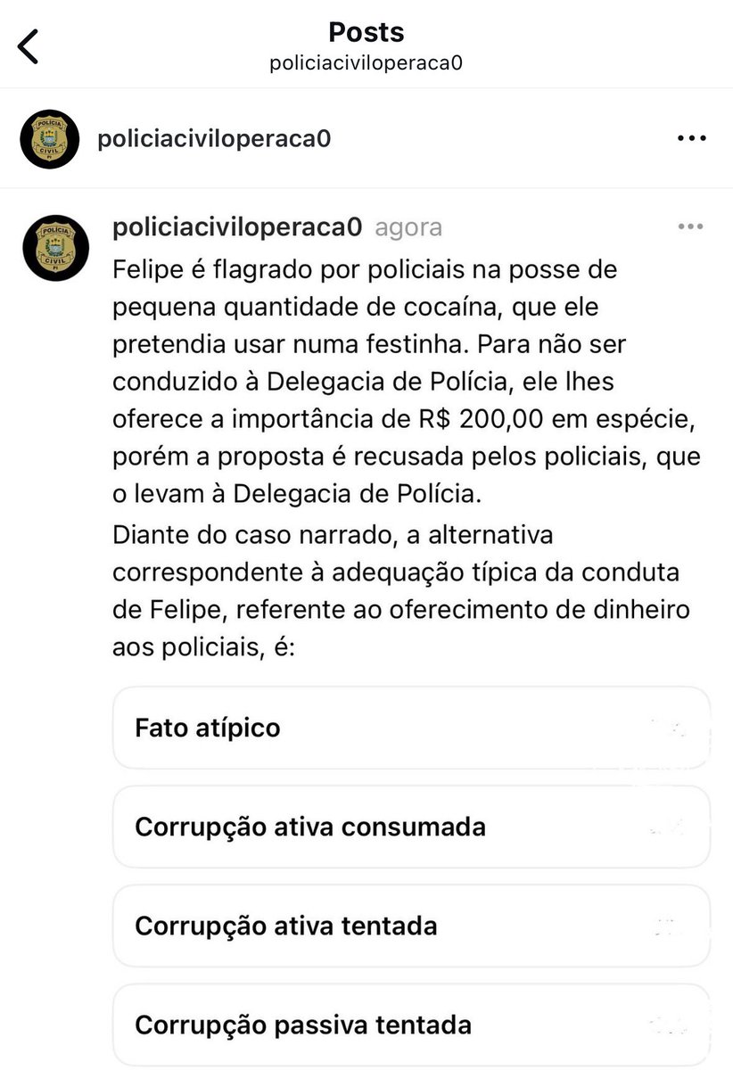 Deixe sua resposta nos comentários