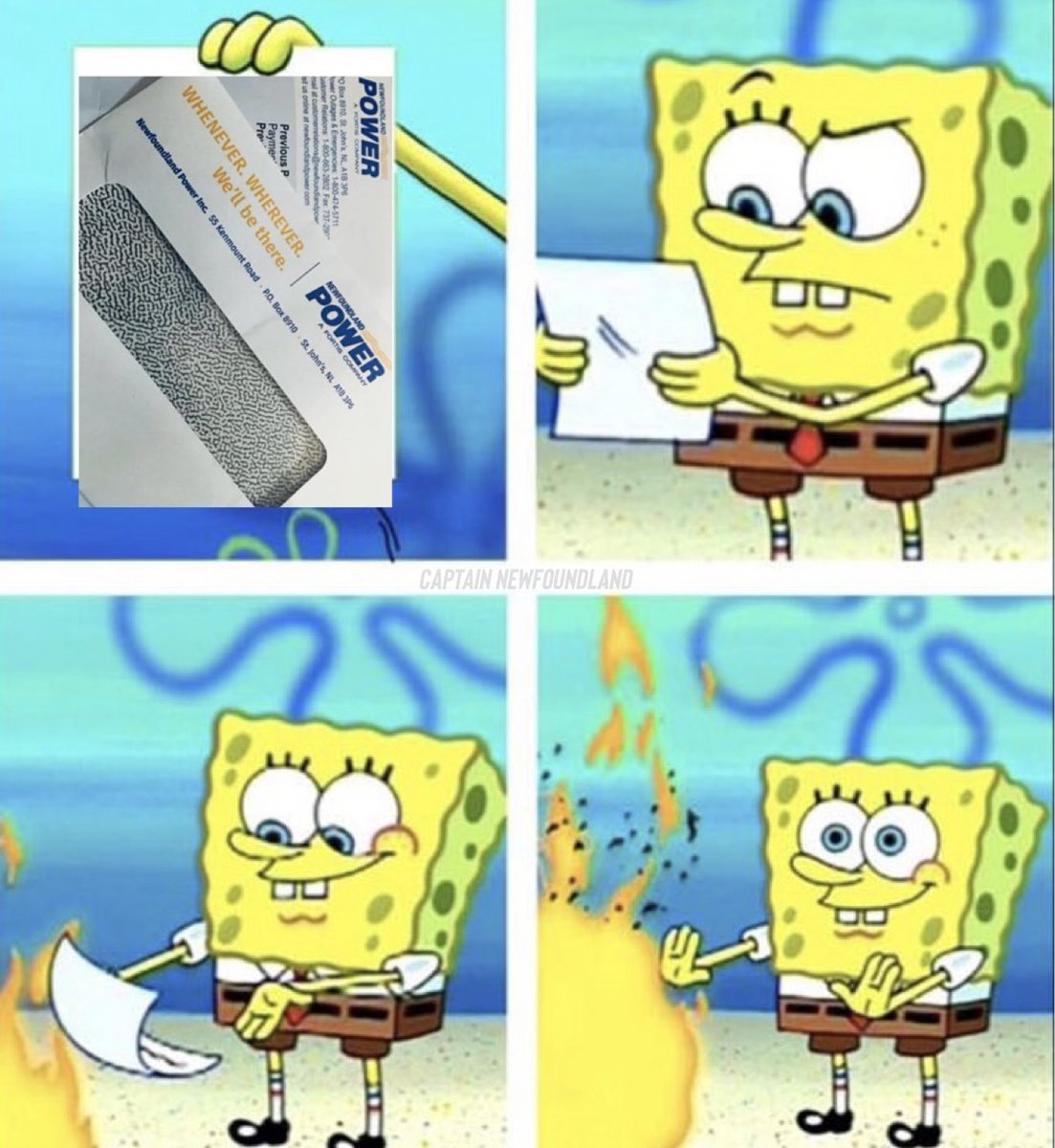 Capnewfoundland's tweet image. Newfoundland Power providing new free heating source.