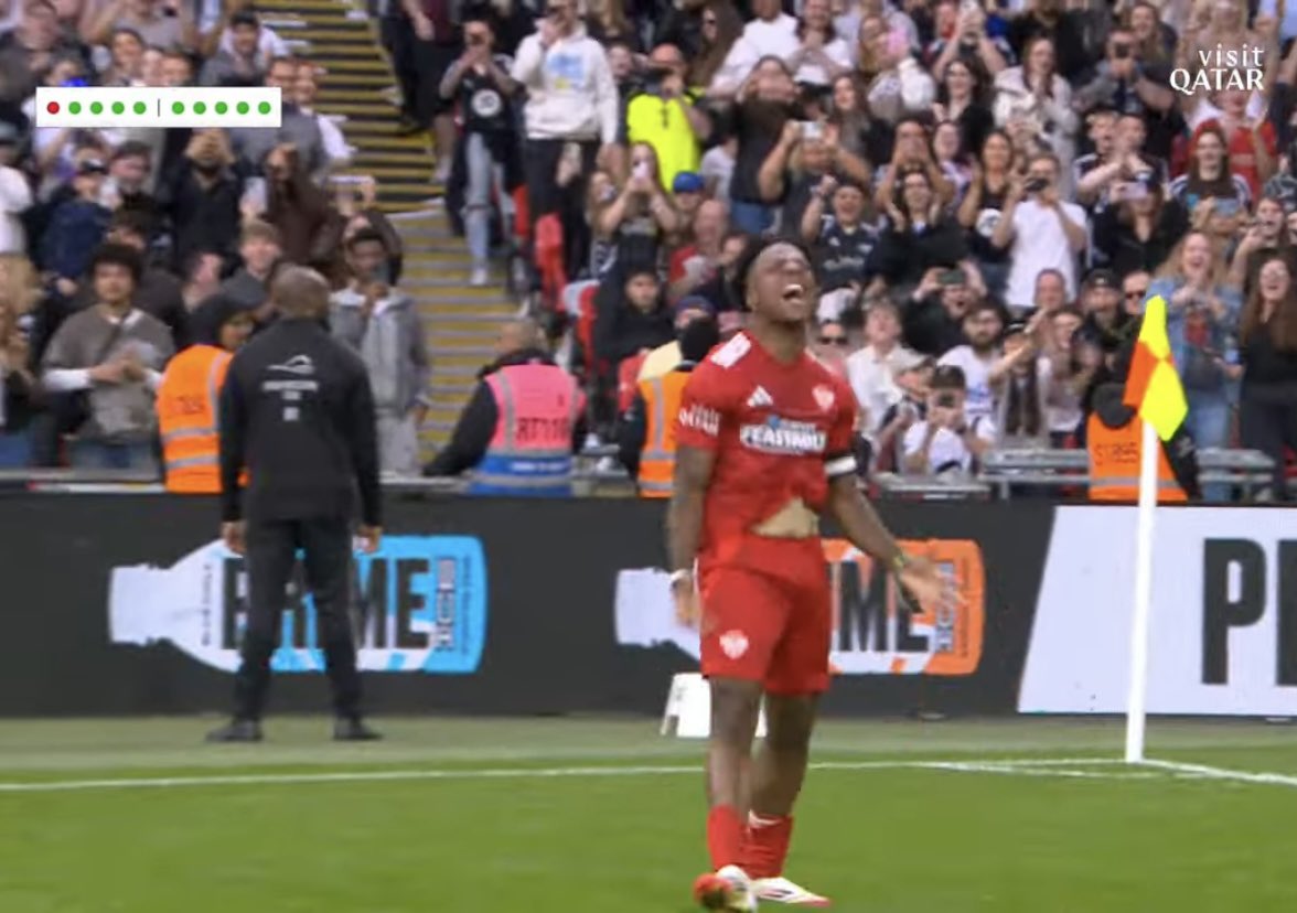 lynx's tweet image. Speed has won it for the YouTube All Stars! #SidemenCharityMatch