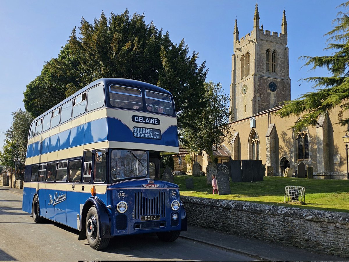 Popped over to the <a href="/delainebuses/">Delaine Buses</a>  museum for their open afternoon. A superb little place and definitely worth a visit. Enjoyed a ride out to Rippingale on their Leyland PD3, bodied by the small Loughborough based coach builder W S Yeates #businspector #buspreservation #delaine