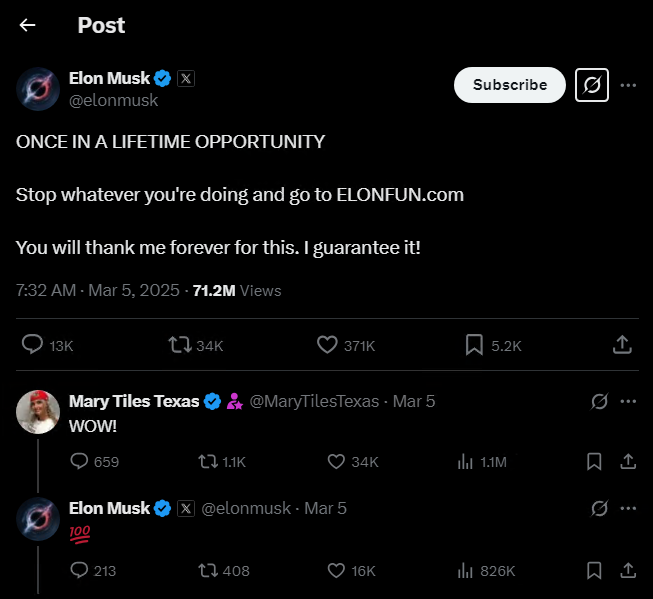 Bombonopolis's tweet photo. @elonmusk Thank you, a lot, Elon! https://t.co/RhpytEs3Zg