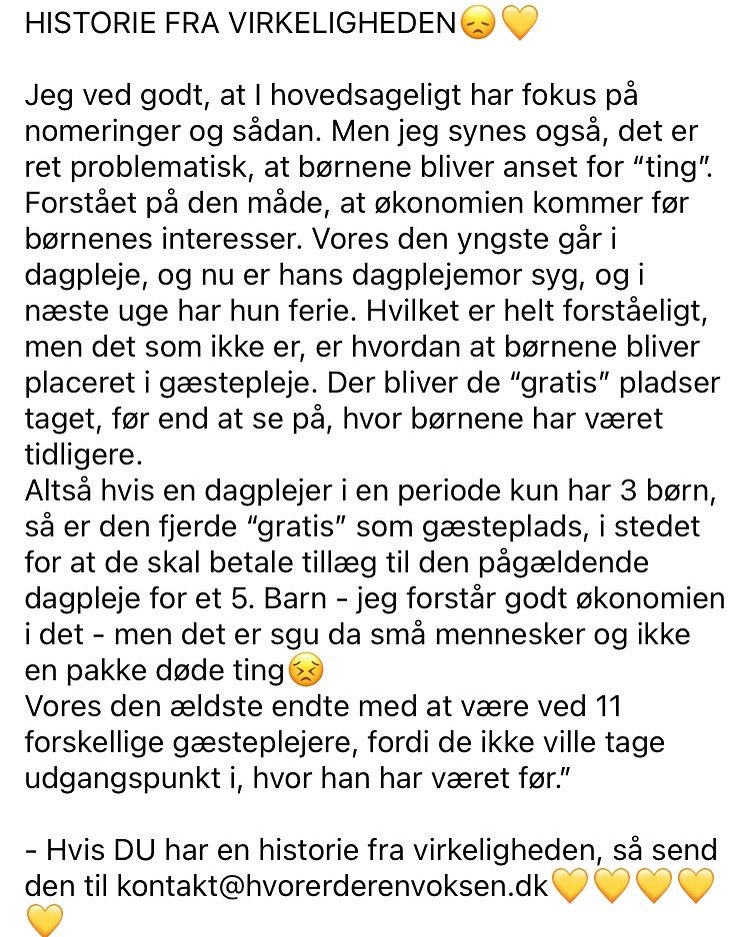HISTORIE FRA VIRKELIGHEDEN😞💛
<a href="/regeringDK/">Regeringen</a> <a href="/ThraneRikke/">Rikke Thrane</a>