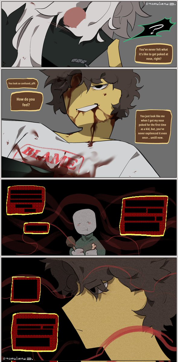 MoAnidraws's tweet photo. An imagined shit cuz I'm bored, I think

a lil inspired from @/atuyu_tubuyaki 's comic cuz it's too good pspspspspspspspsps
#ROBLOX #forsaken #1x1x1x1 #shedletsky https://t.co/Xkxw0KRVhT