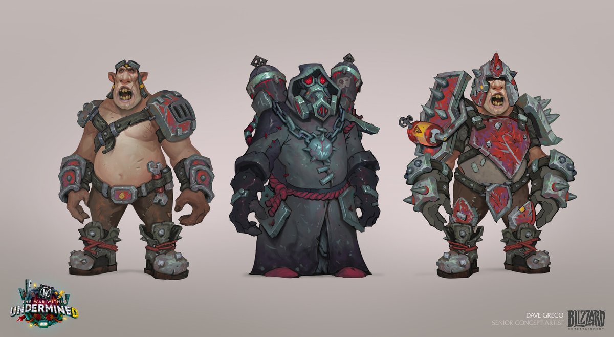 Hope everyone is having an awesome Undermine weekend! More work to come! Love how these designs came out in game.