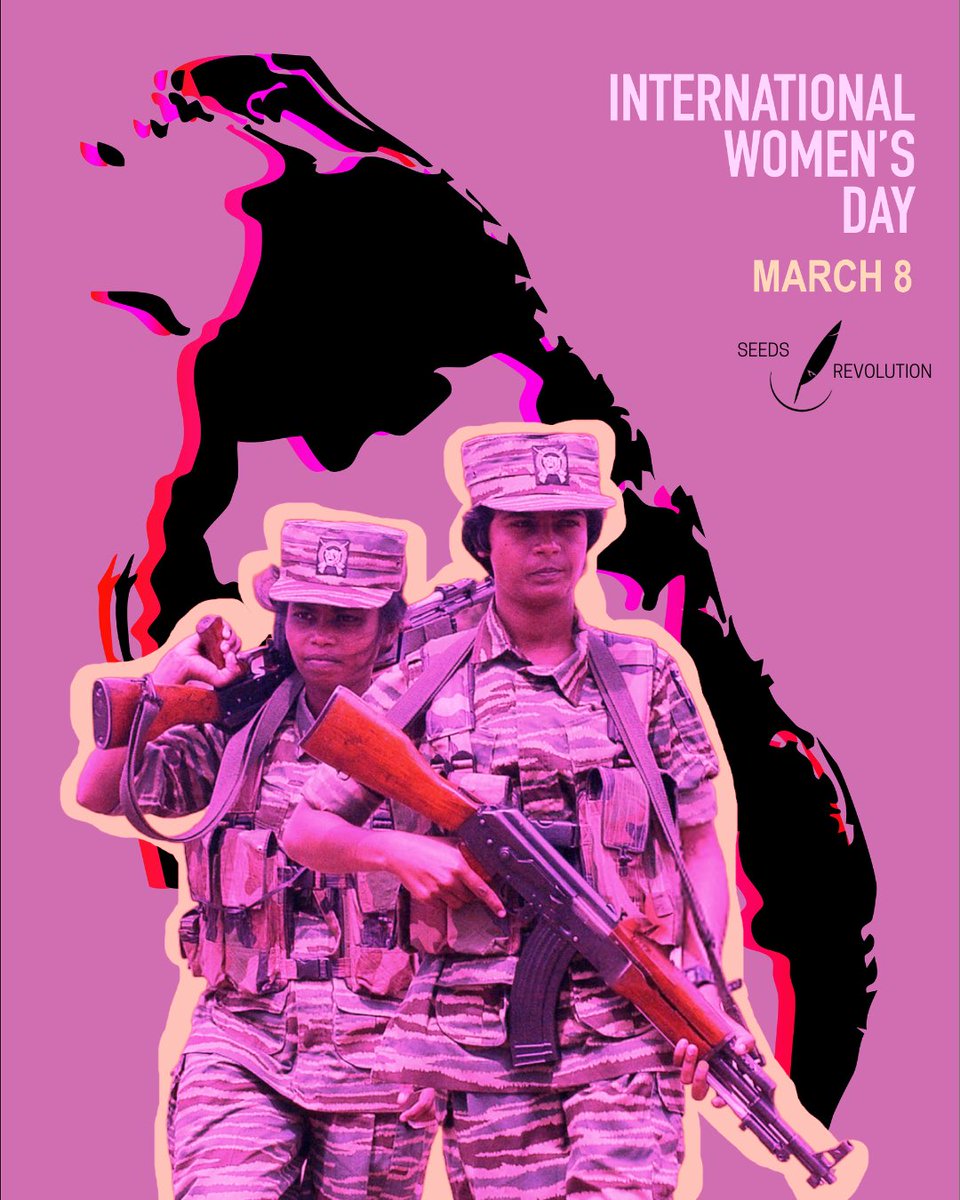 SeedsRevolution's tweet photo. On this day, let us honour Tamil women in the diaspora, in the homeland, and those who led our movement. You continue to fight not just to break chains, but to dismantle every system that seeks to silence us.
#InternationalWomensDay https://t.co/SFwBBRbMeQ