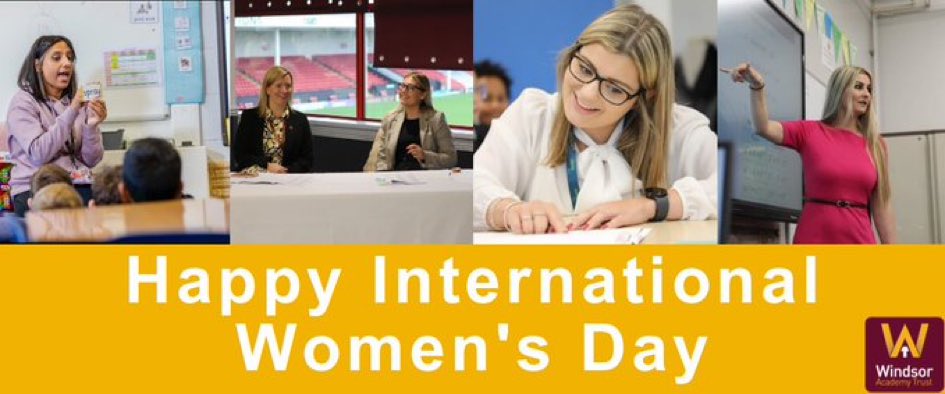 Could not be prouder of the amazing women in the <a href="/WinAcadTrust/">Windsor Academy Trust</a>  family. Happy International Women’s Day.