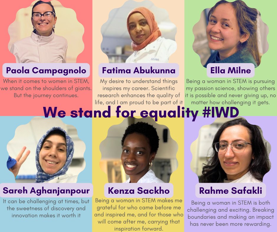 Happy #IWD2025 from us. #equality is a long road but each step takes us closer. To the disruptive, game-changing, 'aggressive', 'loud', 'assertive', exceptional #WomenInSTEM innovators that I had the privilege to meet and to their supportive allies! #NeverthlessShePersisted