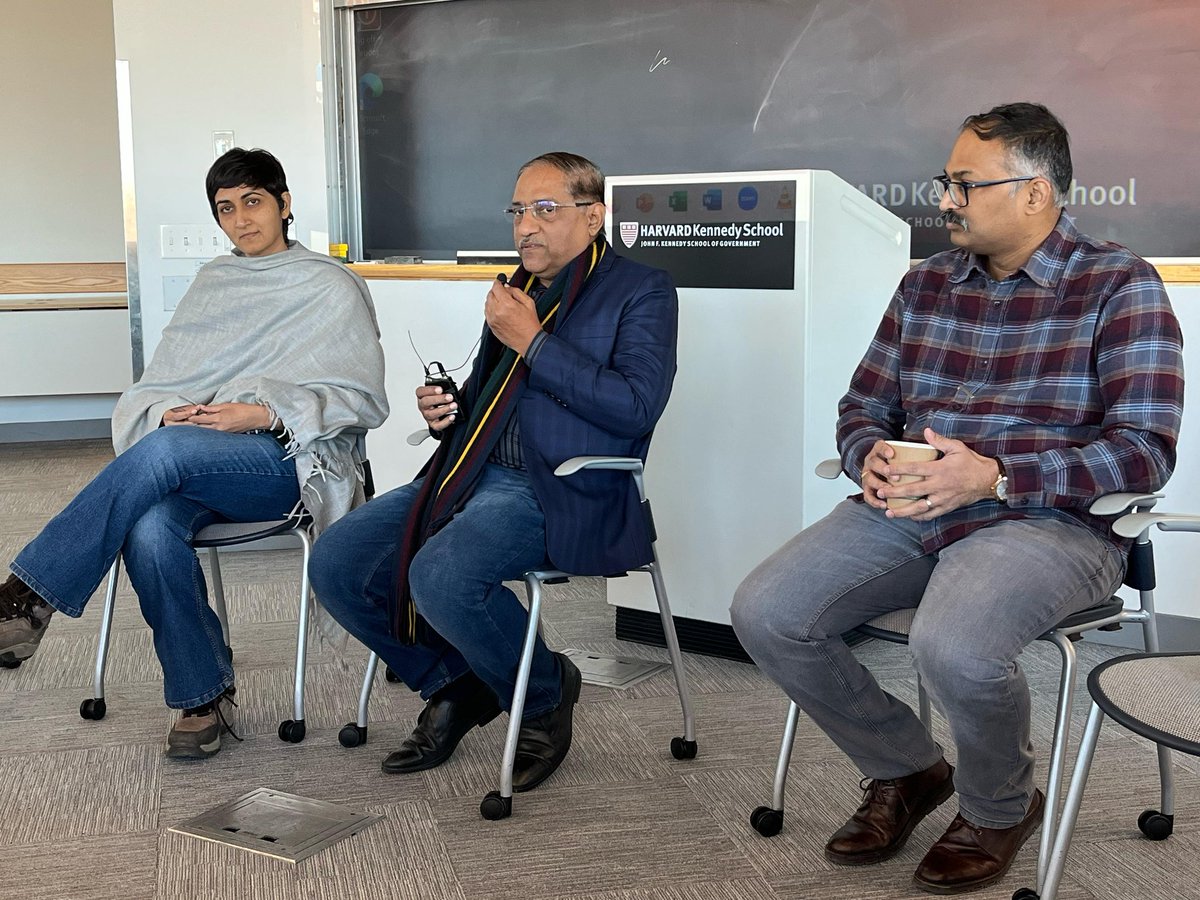 Abhishek Chaudhari (@abhis_chaudhari) on Twitter photo Great to have <a href="/RatanSharda55/">Ratan Sharda 🇮🇳 रतन शारदा</a>, author and commentator, at <a href="/Kennedy_School/">Harvard Kennedy School</a> for an engaging AMA on Conflict Resolution: The RSS Way, jointly organized by two Student Caucuses, @HaritGlobal & Law and Policy.
- Conflict resolution is about identifying commonalities, expanding the Great to have <a href="/RatanSharda55/">Ratan Sharda 🇮🇳 रतन शारदा</a>, author and commentator, at <a href="/Kennedy_School/">Harvard Kennedy School</a> for an engaging AMA on Conflict Resolution: The RSS Way, jointly organized by two Student Caucuses, @HaritGlobal & Law and Policy.
- Conflict resolution is about identifying commonalities, expanding the