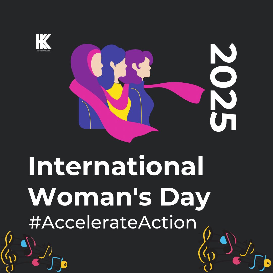 keykontrollerz's tweet photo. This InternationalWomensDay, we celebrate the women shaping the music industry—artists, producers, managers, and visionaries breaking barriers and redefining the game. Your talent, resilience, and passion inspire us every day. https://t.co/rETKlCI0Za