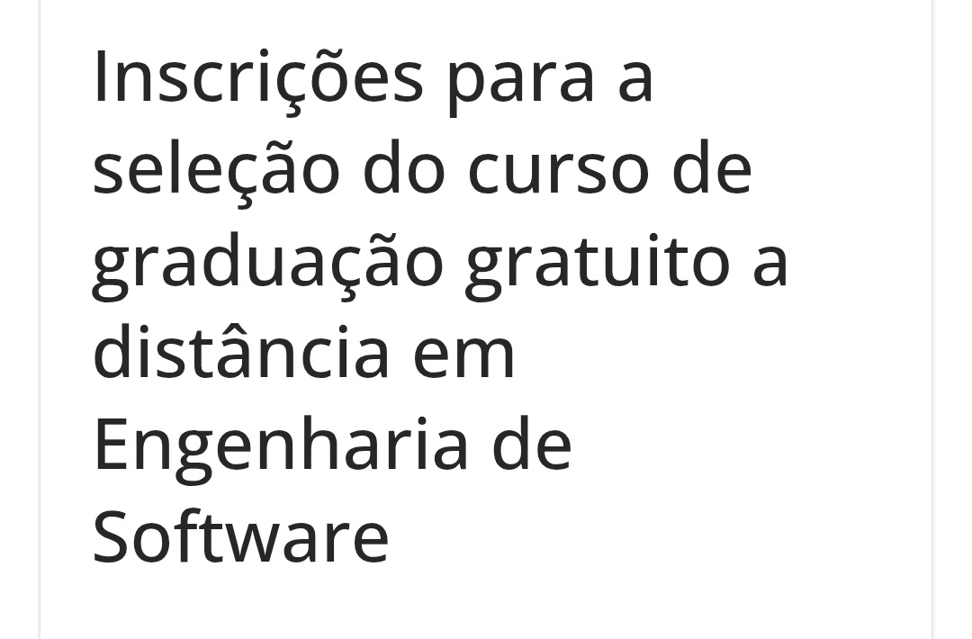 olivemari1506's tweet photo. + 1 curso tech em federal a distância, ufmt. Para quem se interessar, inscrições vão até o dia 19/03. Forma de ingresso é o currículo escolar ou nota do Enem. https://t.co/3Mci7tXQiP
