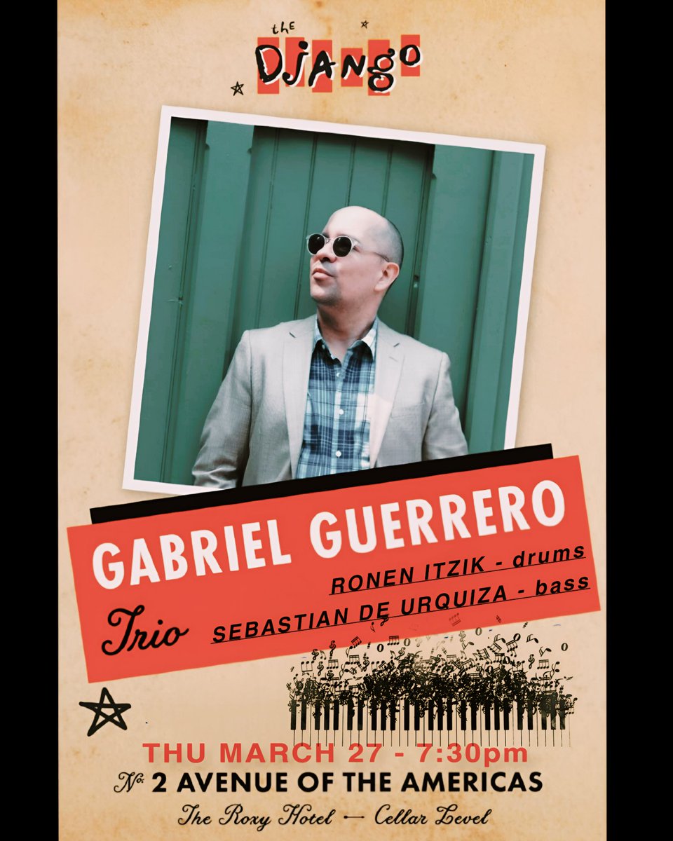 Back to <a href="/thedjangonyc/">The Django</a> with my trio