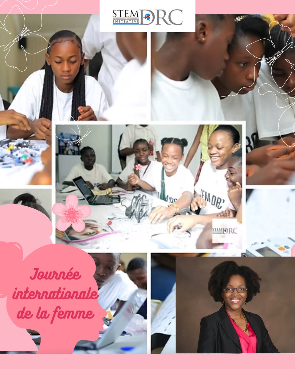 stemdrc's tweet image. Bonne journée internationale de la femme de la part de STEM DRC #InternationalWomensDay #JourneeDeLaFemme #JourneeDesDroitsDesFemmes