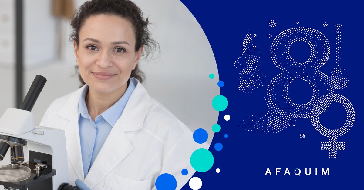 🔵 Hoy 8 de marzo conmemoramos el Día de la mujer, una jornada para reconocer y destacar el papel imprescindible de las mujeres en todos los ámbitos, en especial en el sector #Químico y #Farmacéutico 🔵