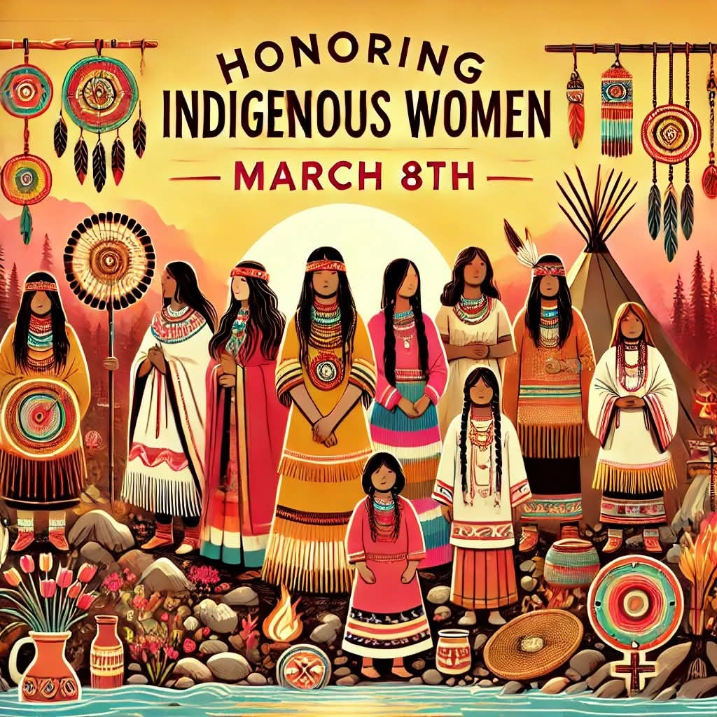 Today is International Women's Day!

To the Indigenous Women of Wassamasaw and other Tribal Nations, Happy International Women’s Day!🪶

"One community, one family"
#wassamasaw
#Etiwan
#Catawba
#Cherokee
#Edisto