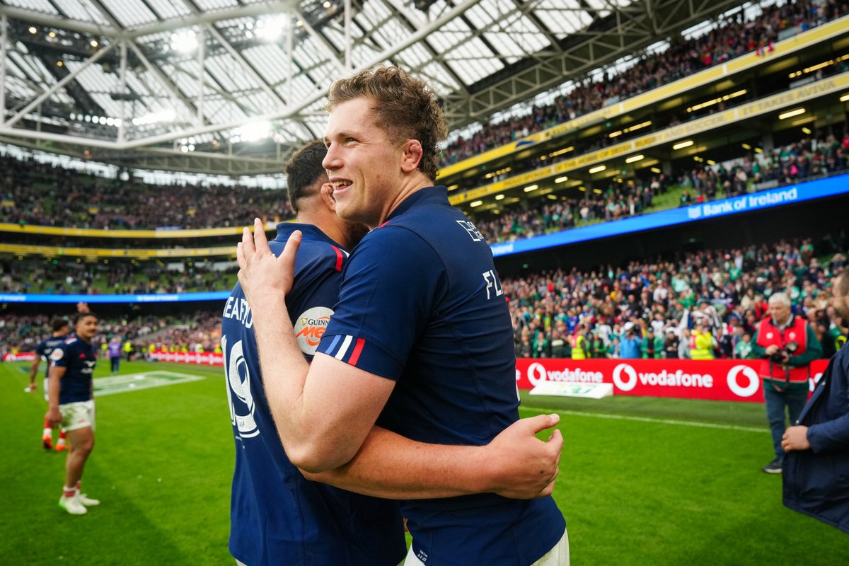 😍🔥 𝐕𝐈𝐂𝐓𝐎𝐑𝐈𝐄𝐔𝐗 à 𝐃𝐔𝐁𝐋𝐈𝐍 ! ☘️

Qu'elle est belle cette victoire ! 💙🤍❤️

#NeFaisonsXV #IRLFRA