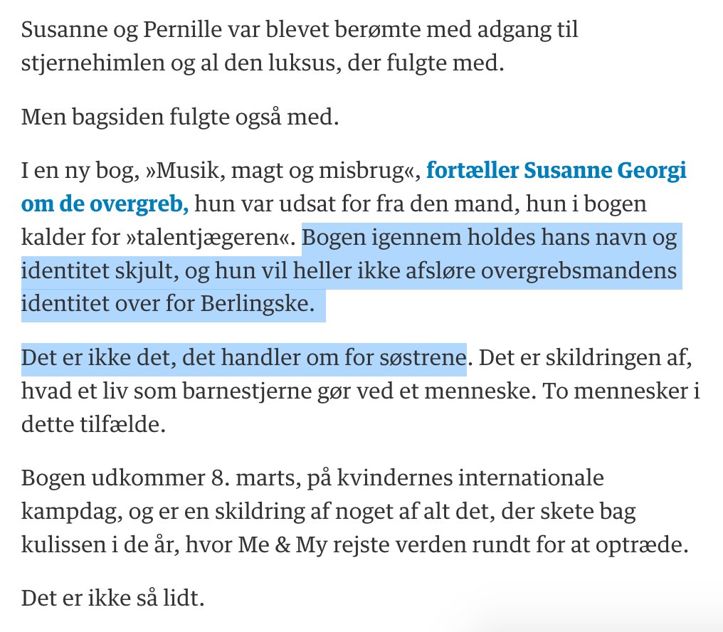 Smart, så slipper man også for at krydstjekke, forelægge og den slags. berlingske.dk/kultur/hele-da…