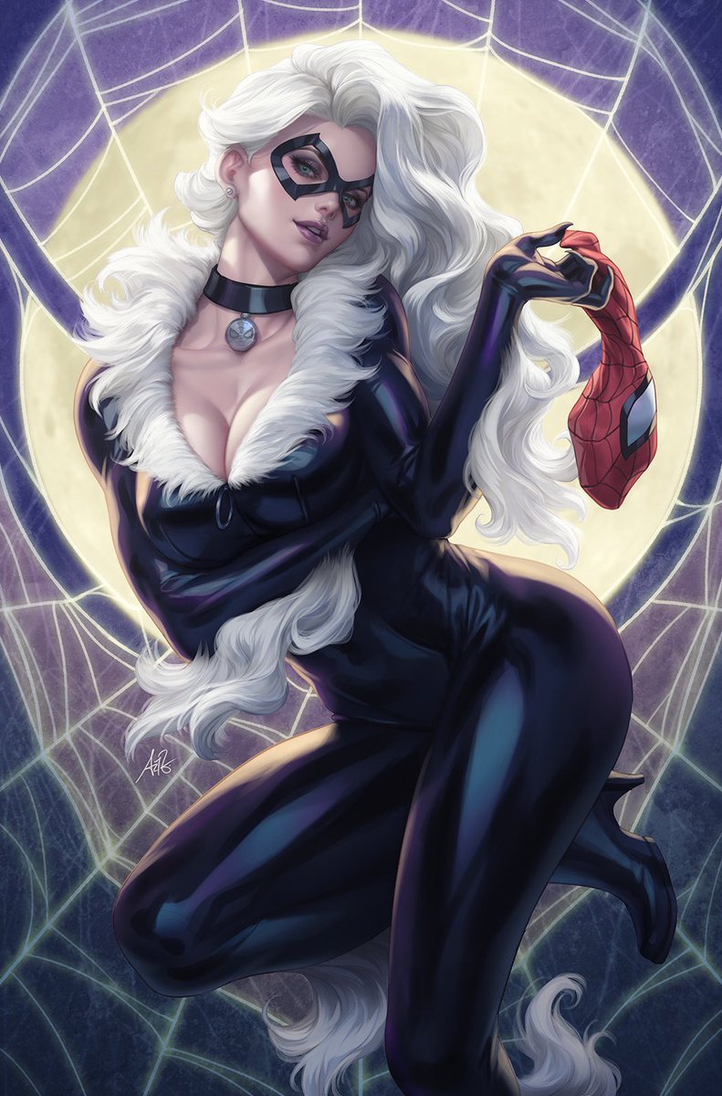 Stanley Artgerm™ Lau (@artgerm) on Twitter photo Here is my <a href="/ArtgermXclusive/">Artgerm Collectibles</a> Store Exclusive cover The Amazing Spider Man 1 featuring my favorite Black Cat, a homage to my first Black Cat cover in 2017. Available for preorder now at artgermcollectibles.com Here is my <a href="/ArtgermXclusive/">Artgerm Collectibles</a> Store Exclusive cover The Amazing Spider Man 1 featuring my favorite Black Cat, a homage to my first Black Cat cover in 2017. Available for preorder now at artgermcollectibles.com