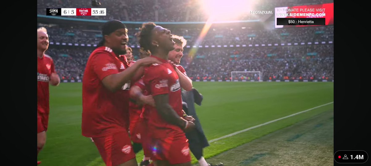 The Quality of SIDEMEN CHARITY MATCH 📈