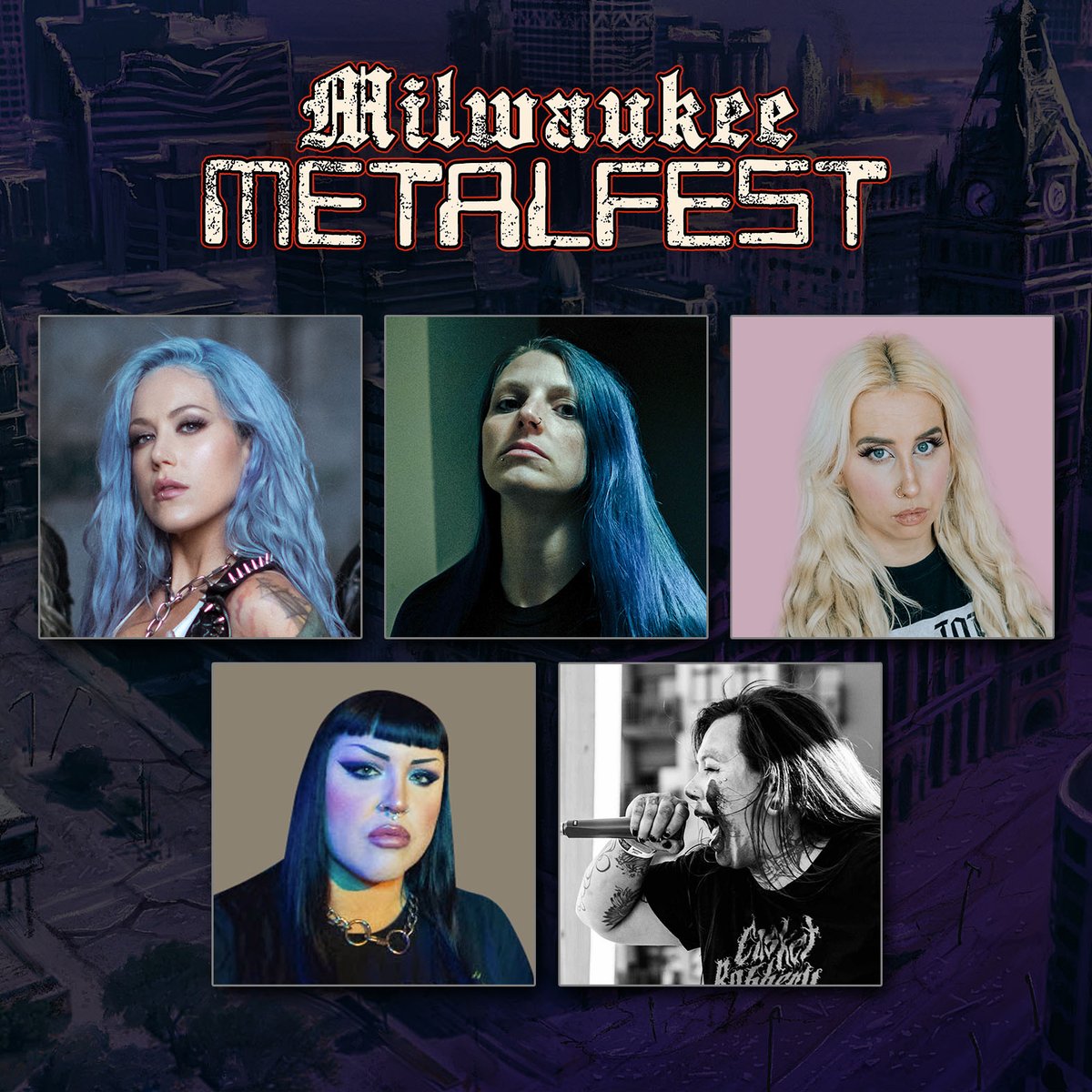 HAPPY INTERNATIONAL WOMEN'S DAY METALHEADS! 🤘

We're stoked to have some amazing female talent performing at Milwaukee Metal Fest 2025!

<a href="/archenemymetal/">ᴀʀᴄʜ ᴇɴᴇᴍʏ</a> <a href="/rigtimeband/">RIG TIME!</a> <a href="/BRAT504/">BRAT</a>  <a href="/Frozensoultx/">Frozen Soul</a> #Ghidora &amp; perhaps some more!? 
Stay tuned! 

therave.com/metalfest

<a href="/therave/">The Rave / Eagles Club</a>