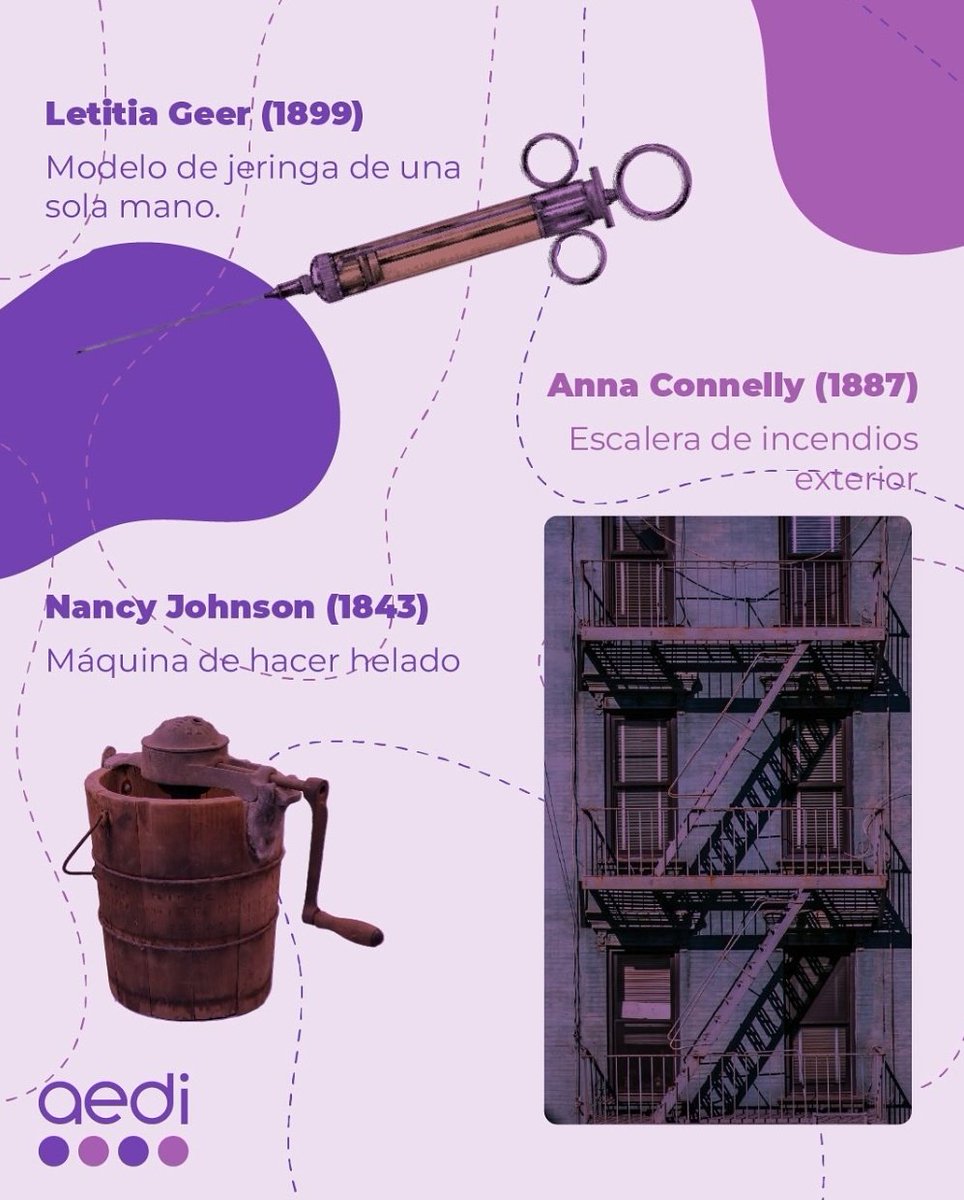 En el Día Internacional de la Mujer, queremos recordar a algunas mujeres cuyos inventos han hecho nuestra vida más fácil y mejor.
Hoy celebramos sus logros y seguimos luchando por nuestros derechos y por un mundo con más mujeres en la ciencia, la tecnología y la innovación. ✊🏻💜