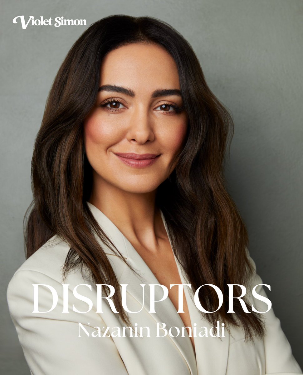Nazanin Boniadi (@nazaninboniadi) on Twitter photo Grateful to be included alongside 30 inspiring women in <a href="/violetsimon_/">Violet Simon</a>’s 4th annual Disruptors list this #InternationalWomensDay, celebrating those challenging the status quo.
#WomanLifeFreedom #IWD
violetsimon.co.uk/disruptors-4-i… Grateful to be included alongside 30 inspiring women in <a href="/violetsimon_/">Violet Simon</a>’s 4th annual Disruptors list this #InternationalWomensDay, celebrating those challenging the status quo.
#WomanLifeFreedom #IWD
violetsimon.co.uk/disruptors-4-i…