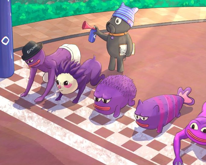 Racing with nads. So much work every days 🥳🥳
Who can give me some $MON, i paid ~500 $MON total 😊
<a href="/monad_xyz/">Monad</a>