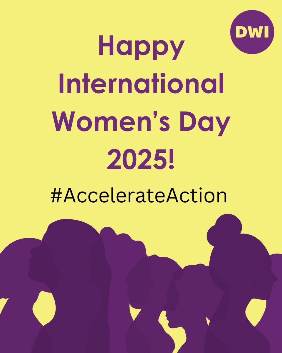 💜 Happy #InternationalWomensDay from DWI!

In a time of increasing uncertainty and rising attacks on disabled people we call on the Irish government to #AccelerateAction to protect the rights of and empower Disabled Women &amp; Non-Binary People.

#IWD2025 #NothingAboutUsWithoutUs