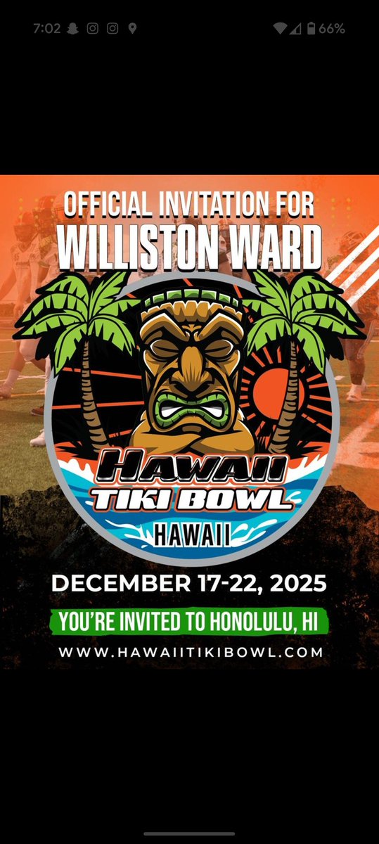 Thank you <a href="/HawaiiTikiBowl/">Hawaii Tiki Bowl</a> for the invite!