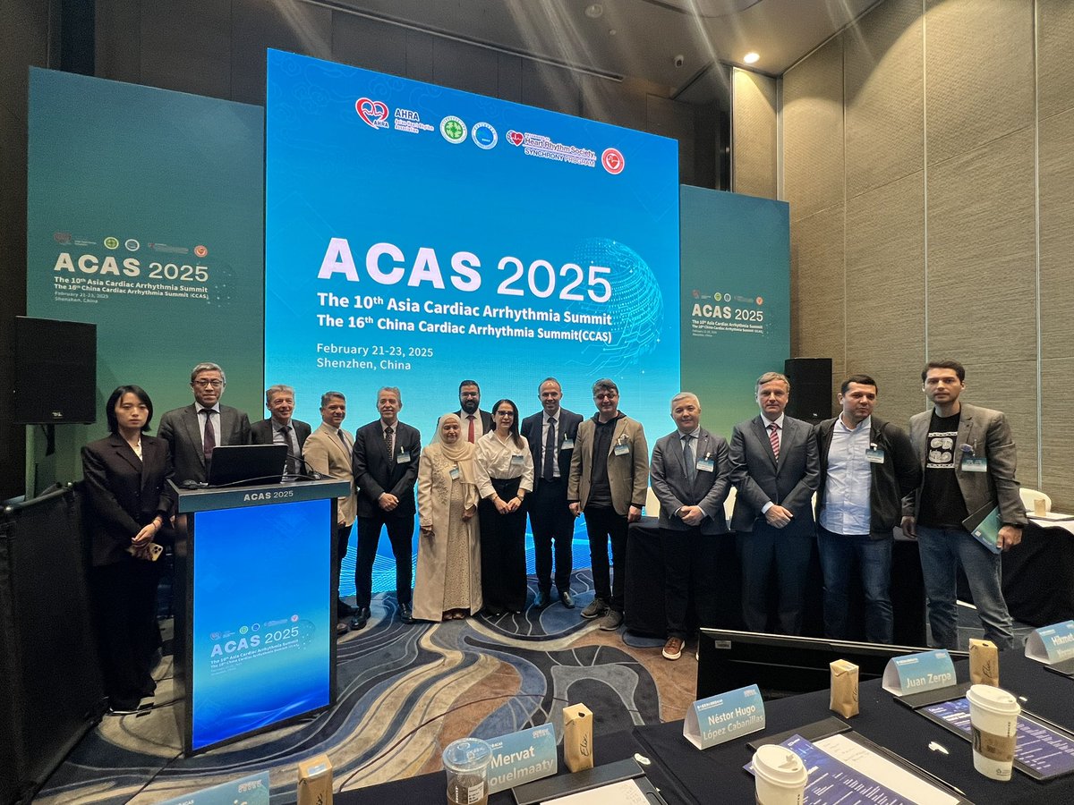 nlcabanillas's tweet photo. Great honor to take part w @jczerpa of Asian Congress of Arrhythmias #ACAS, Shenzhen, China, representing @LAHRSonline1 w sister societies @EHRAPresident @joselmerino & #AFHRA Mervat Aboulmaaty. Thanks DrYan Yao President Asia Heart Rhythm Association (#AHRA) for the opportunity https://t.co/dEWPAP6ILf
