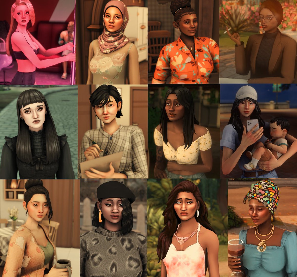 HalloweenSims's tweet photo. Happy international Women's day🖤 https://t.co/aiVQh0VPxl