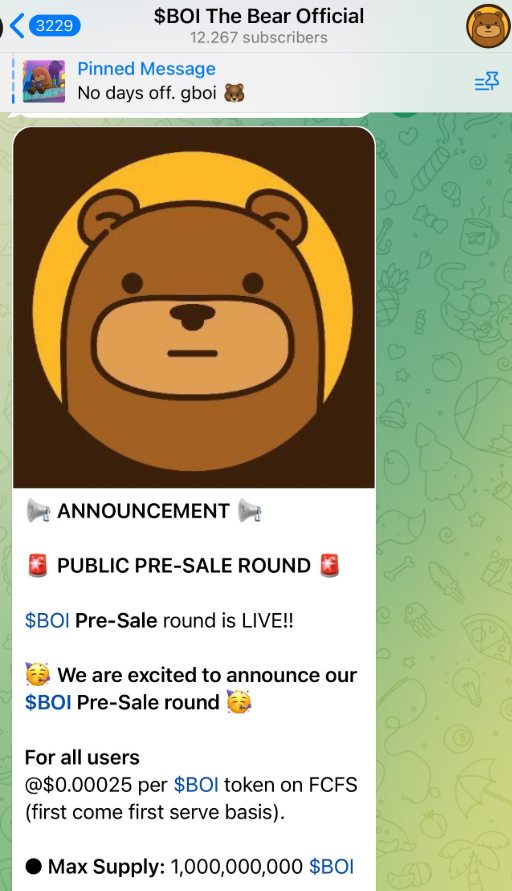 NewDayWeb3's tweet photo. 🚨 SCAM ALERT—AVOID FAKE PRESALE LINKS! 🚨
ONLY trust $BOI updates from @Boithebear and @hakikiceo. Random TG channels spreading "presale" FUD? IGNORE.
Diamond hands stay sharp—scam avoidance is the ULTIMATE ALPHA . 🔥
#BearMode #GrindFi #StayVigilant https://t.co/2nKL2YfzEr