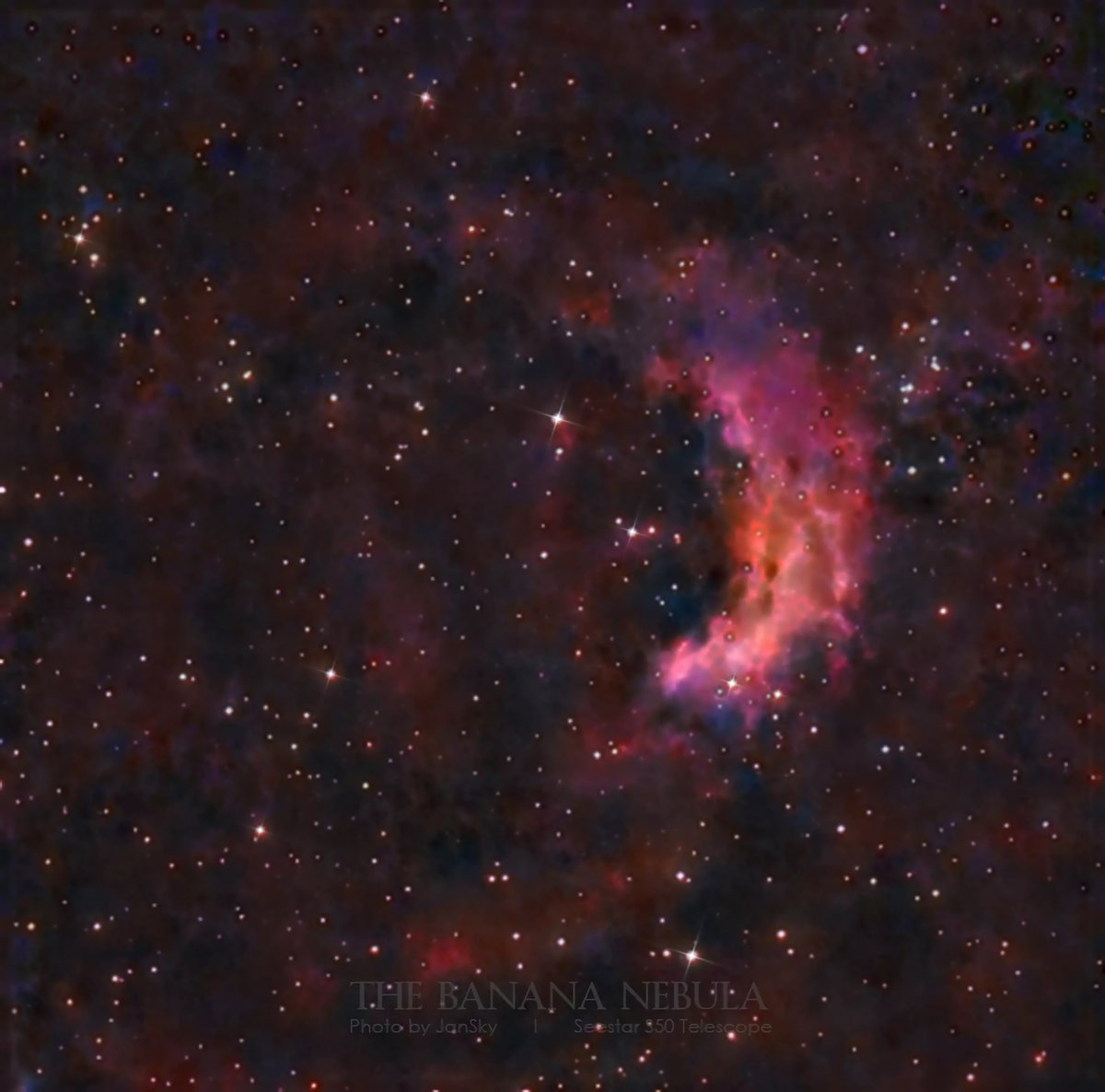 SkyEmpiren's tweet photo. Banana Nebula
#Astrophotography #NGC3199 #SeestarS50 #JanSky https://t.co/RXc8jP6qgY