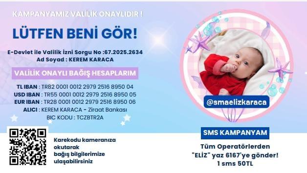 fatiherdogdu67's tweet photo. Eliz’e umut olmanın yarısını başardık, kalan %39'u için sen de destek ol! 💖 #Elizİçin #ElizeUmutOl #8MartDünyaKadınlarGünü https://t.co/mu7FWErji4