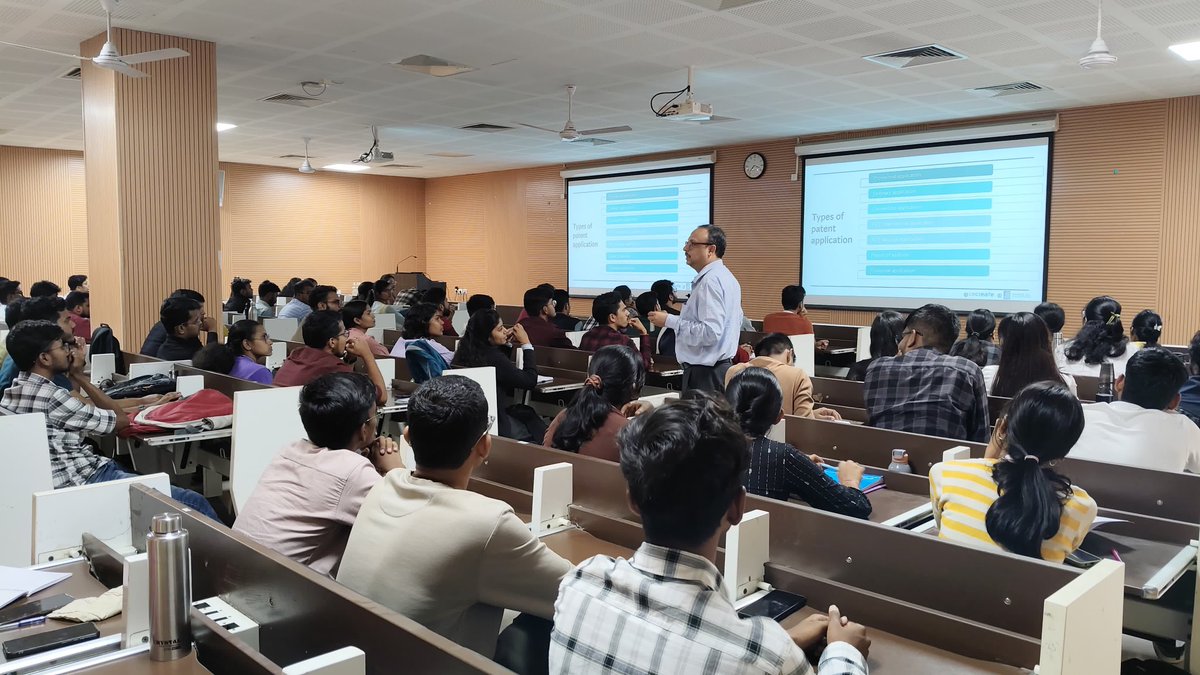 tripathisuryama's tweet photo. ICRISAT’s IP Facilitation Cell (IPFC) conducted an IPR awareness session at NIPER Guwahati, engaging 150 participants on 7 March 2025.
IP basics & free filing benefits supported by M/O. MSME, Govt of India
#ICRISAT #IPFC #IPRAwareness #MSME #Innovation #Startups" https://t.co/3guJdOfqAk