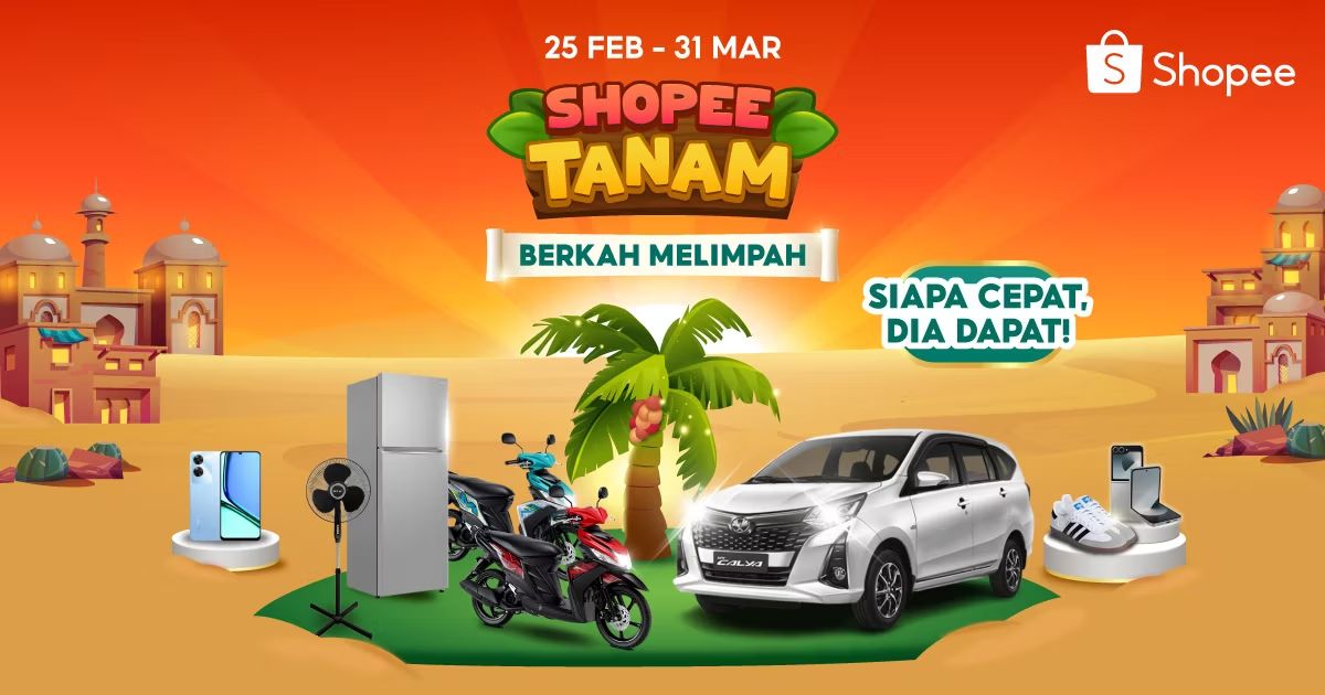 Bantu Siram Tanamanku Supaya Panen Berkah shp.ee/2mlpcouq6nu