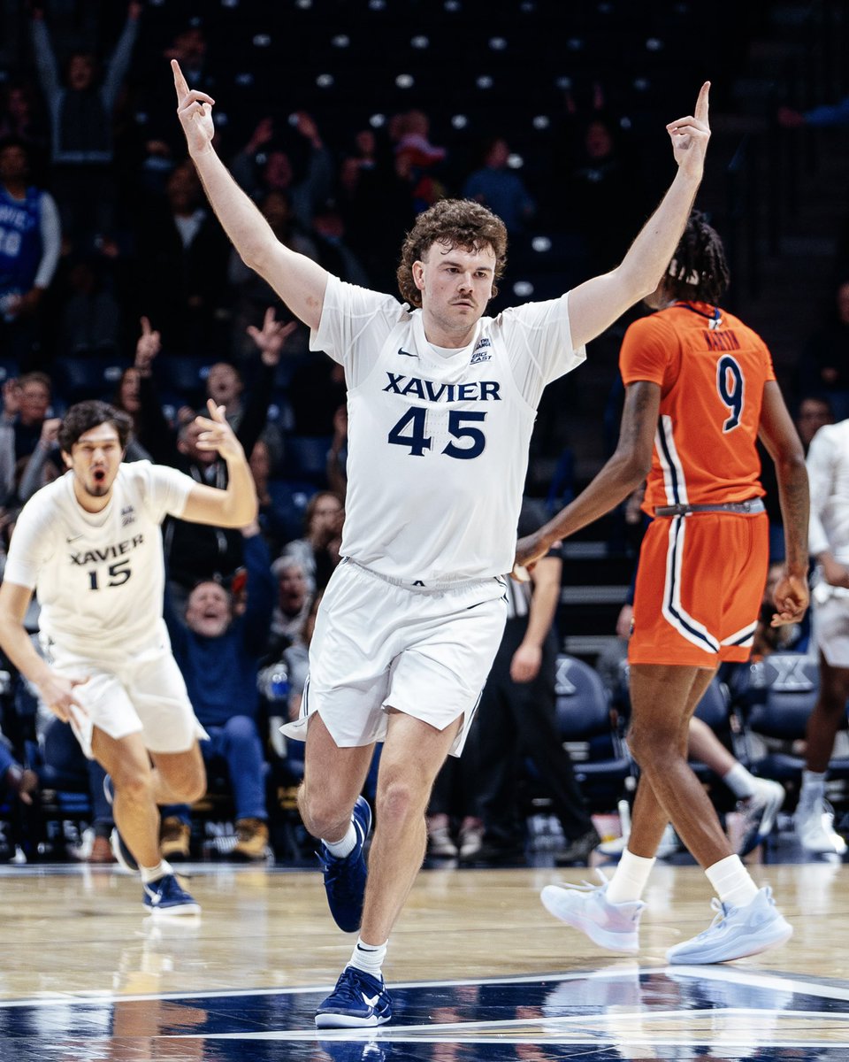 A 6’2” graduate student guard from Loveland, OH…

#45 Brad Colbert

#LetsGoX | ALL IN