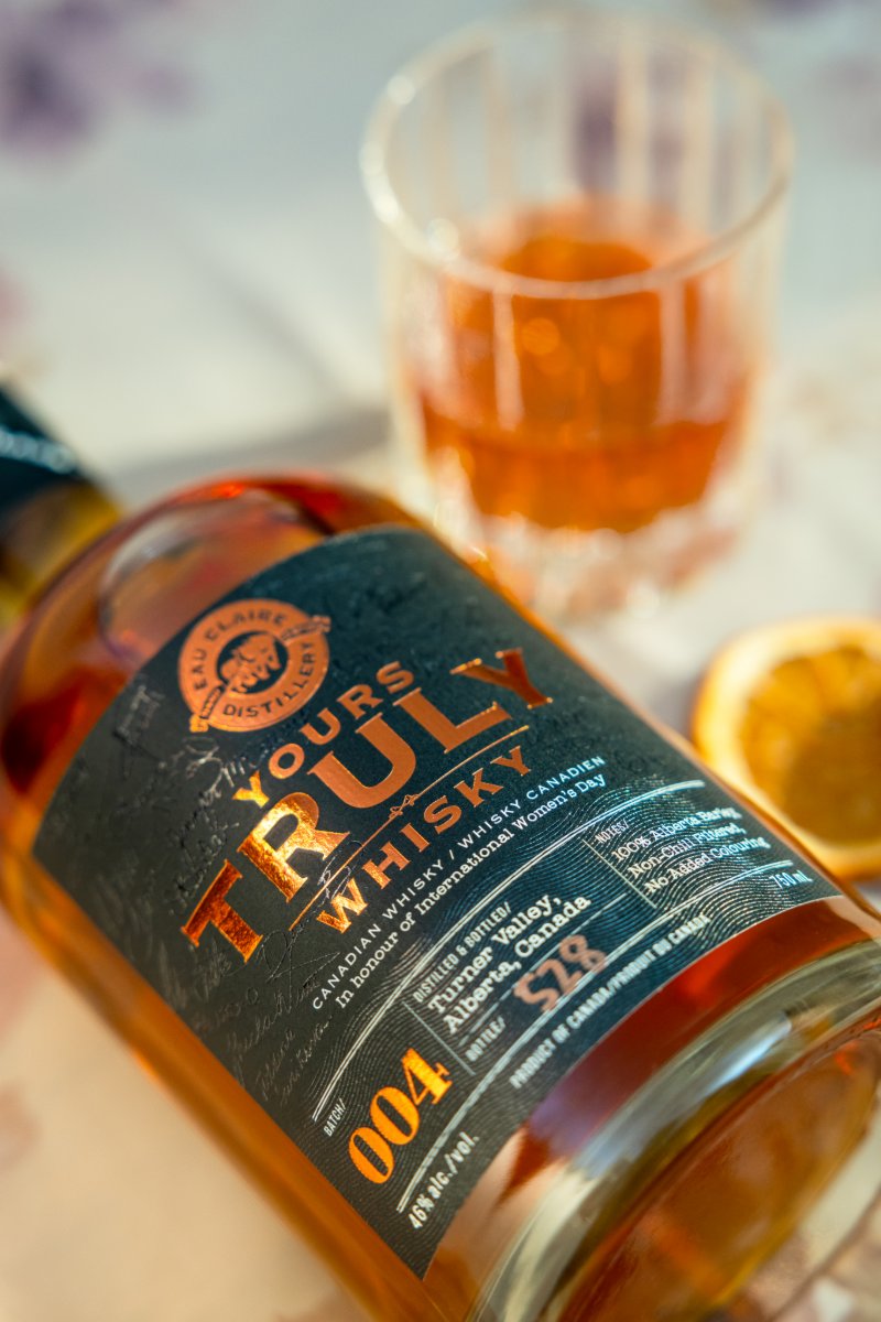 A tribute to the passionate women shaping our craft—blending tradition and innovation for bold whisky.

Eau Claire Distillery presents Yours Truly Batch 004 Single Malt!

Find it at Crossroads Market, Calgary Farmers' Markets, Turner Valley, &amp; online 👉 brnw.ch/21wRchj