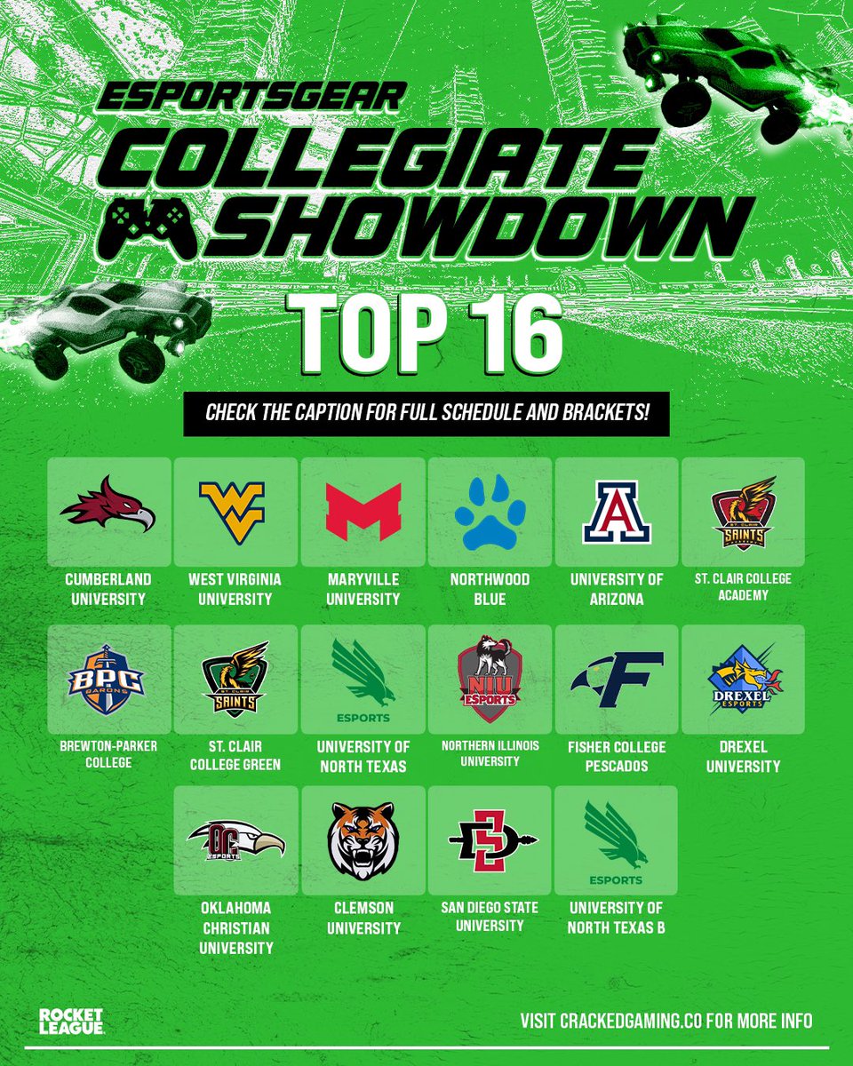 A look at the qualified teams ahead of tonight’s event 👀

Stream starts at 8PM ET at twitch.tv/cracked_gamingg

See you there!!
