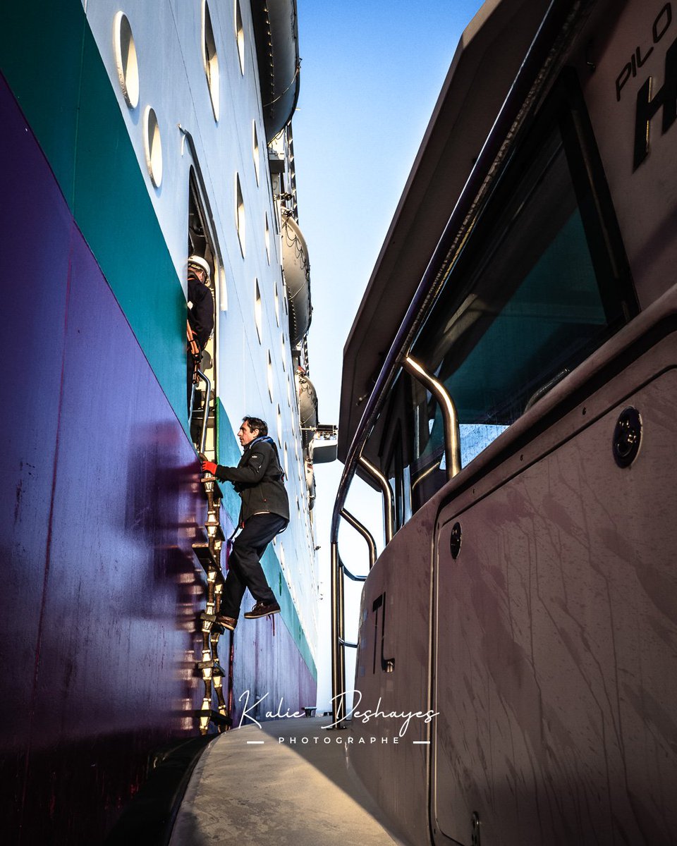Embarquement du Pilote sur le bateau de Croisière Ambience

📍 Rade de Toulon, France 
⚓️ Pilotage Toulon - La Seyne 

📷 Photo © #kaliedeshayes
#pilotagetoulonlaseyne #pilotemaritime #pilotladder #pilotboat #maitimepilot #pilotonboard #marineinsight #shiphandling #merchantmarine